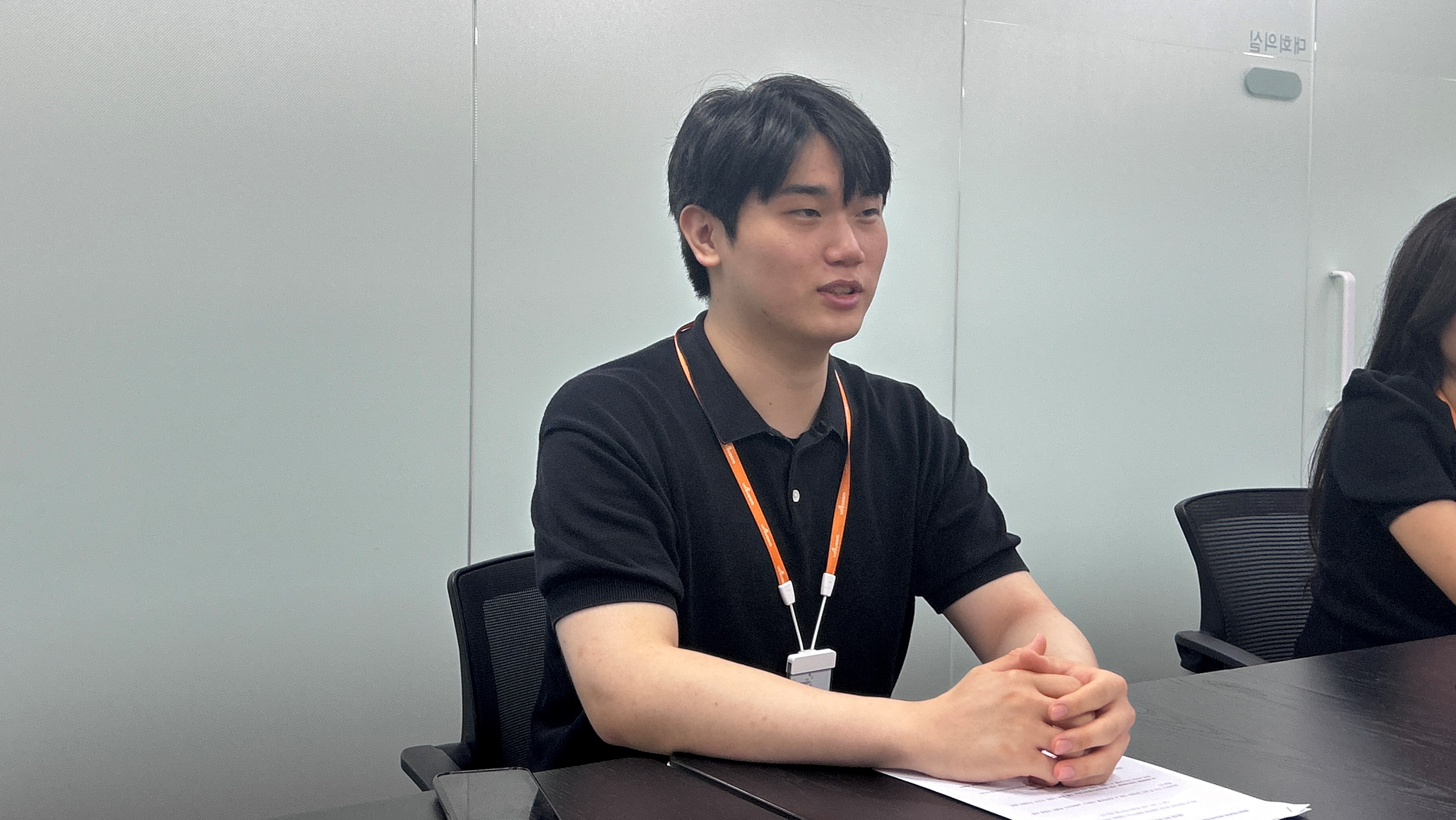 팀 웅진명예소방관 권순찬 매니저