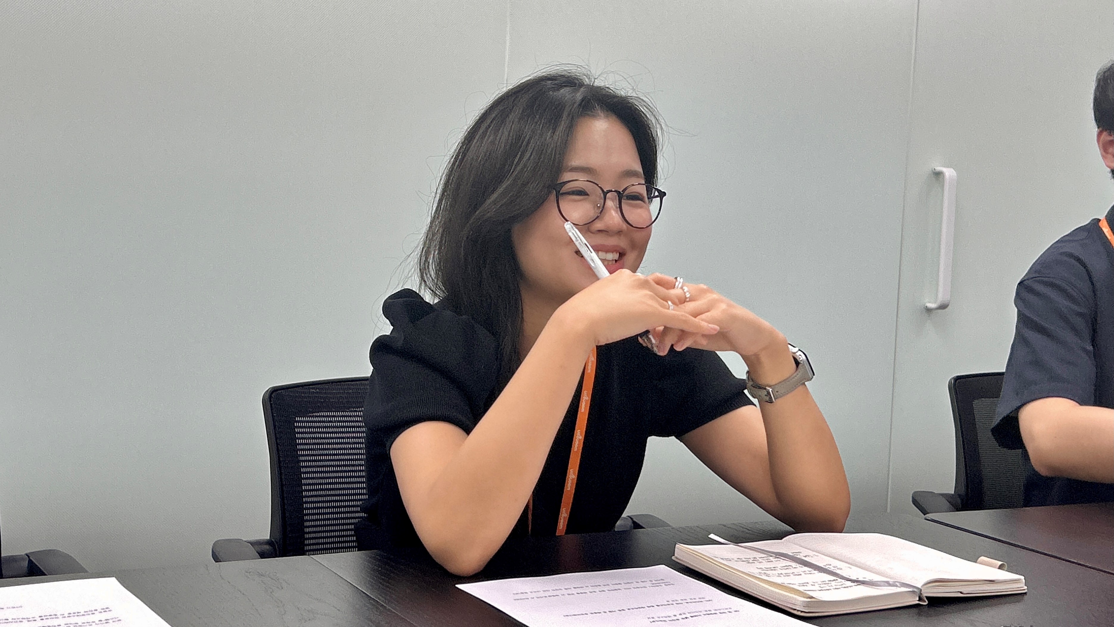 팀 웅진명예소방관 장유정 매니저